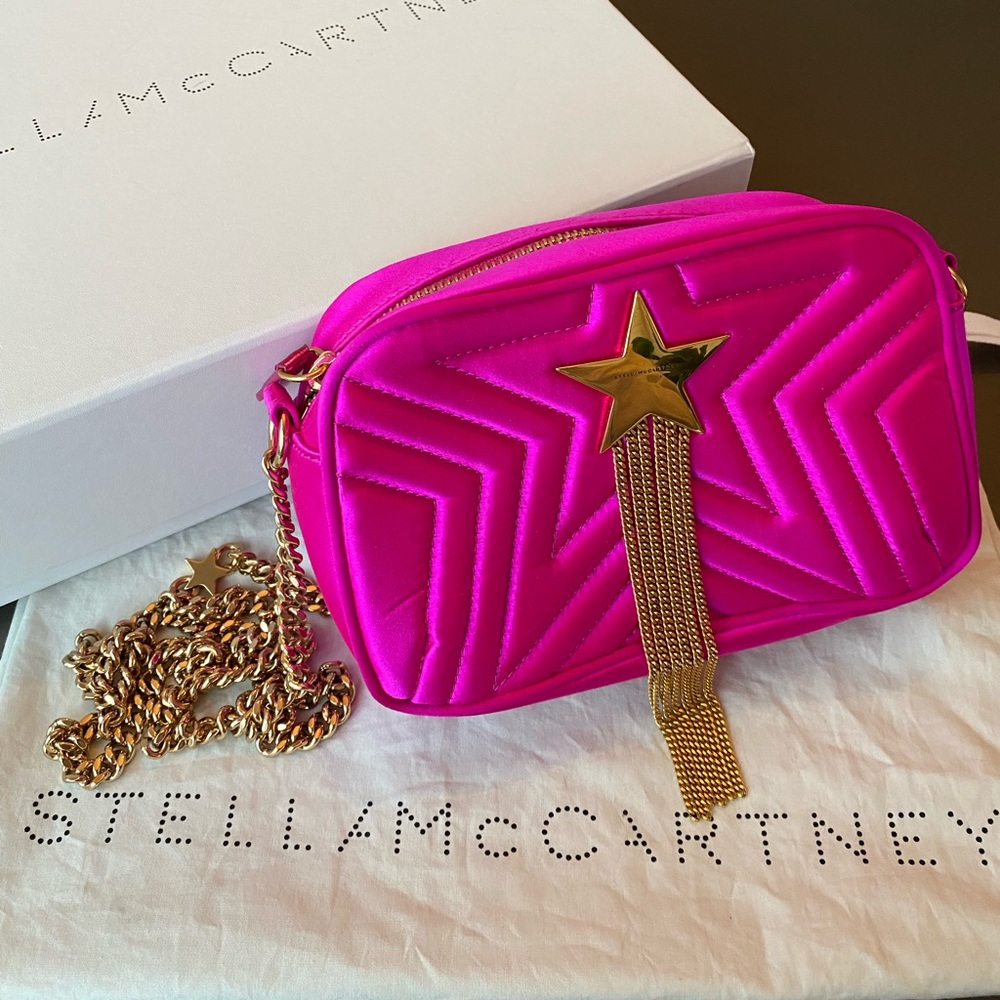 Stella McCartney Star Bag in Fuchsia Pink